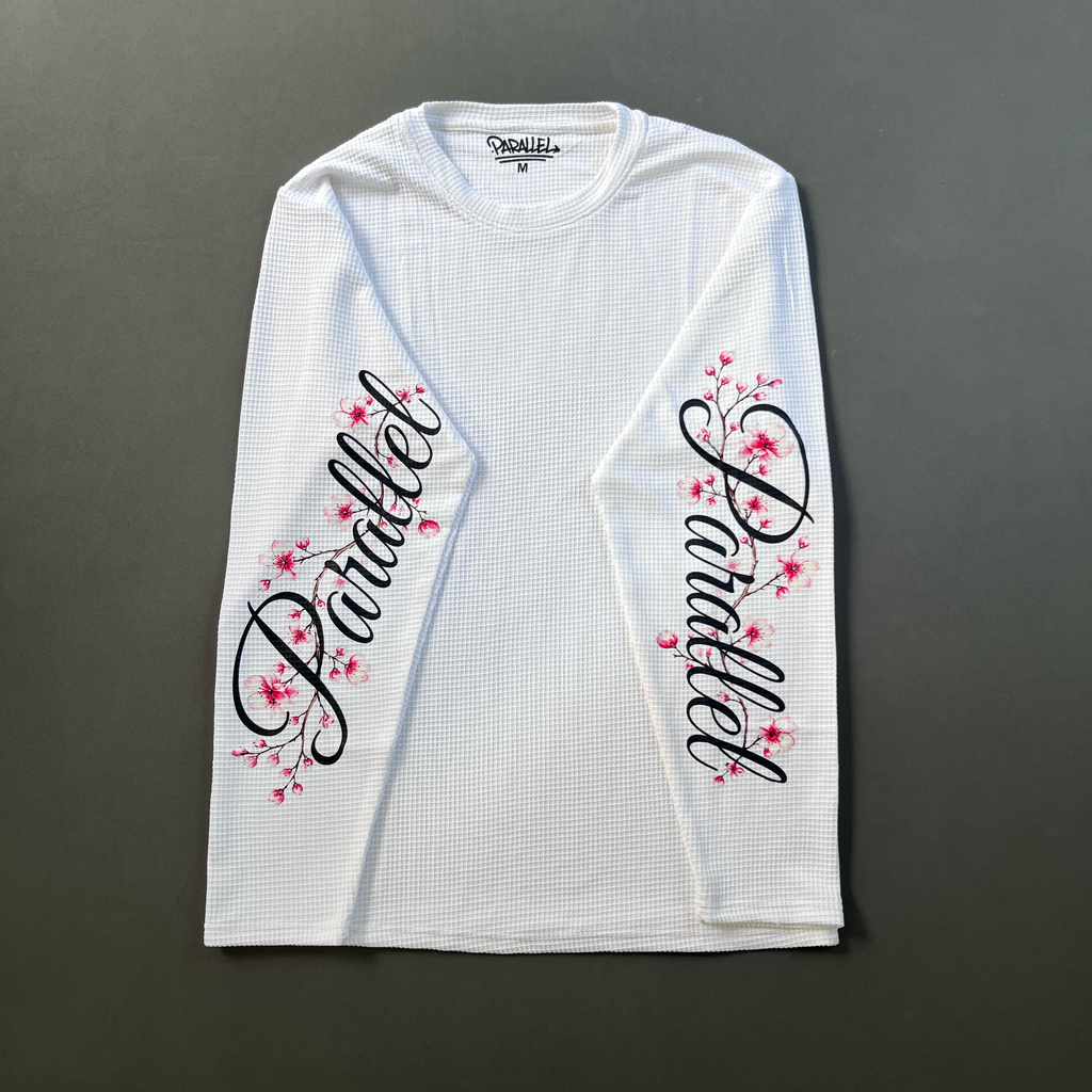 Sakura Waffle Knit Long sleeve